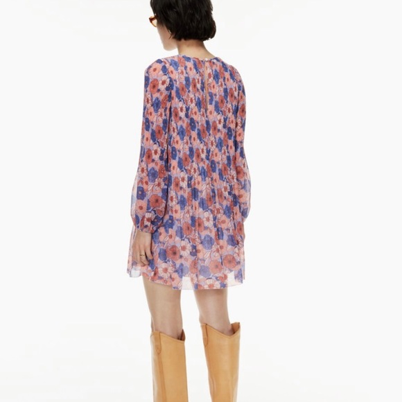 Aritzia Wilfred Retro Floral Daydreamer Mini Dress - Picture 4 of 16